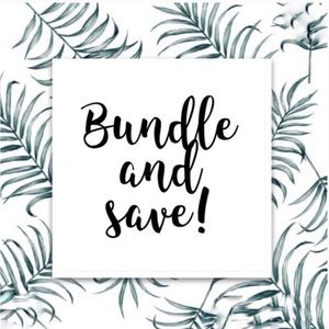 Bundle more than one item and save!